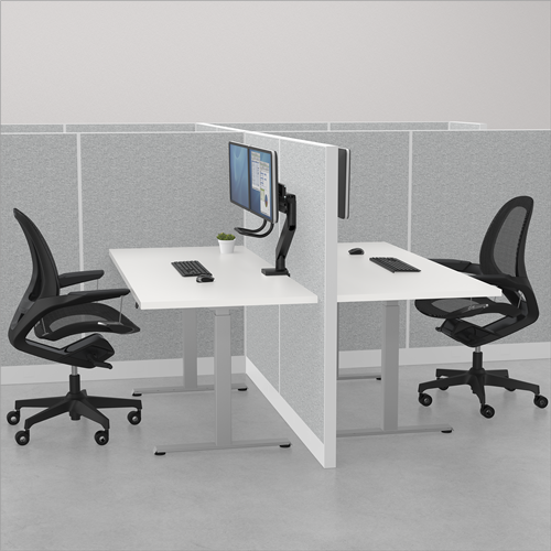 Eppa™ Crossbar Monitorarm - Schwarz